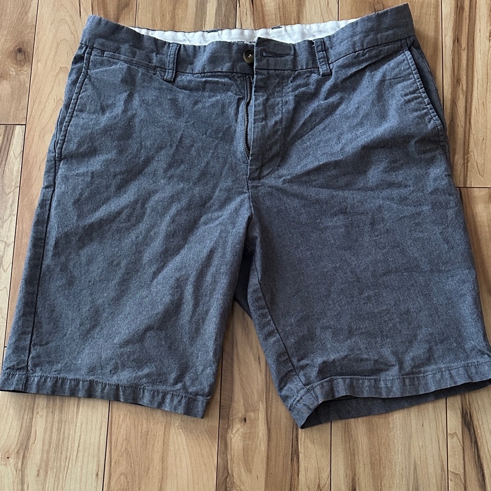Men's Gray Casual Shorts